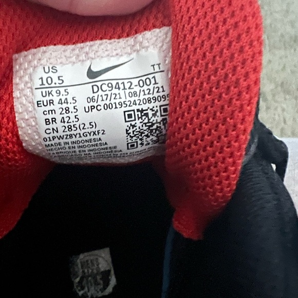 Worn Jordon One Rare color way blue and red - Picture 3 of 5